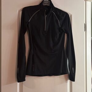 Women's Black Long Sleeve Performance Top XS